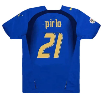 Italy World Cup 2006 Retro Jersey Home