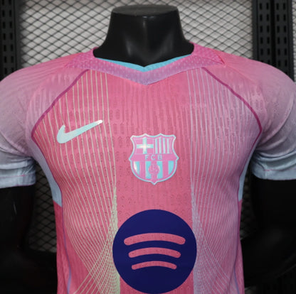 Nike Barcelona Pink Special Edition Football Shirt Player Edition 2025-26