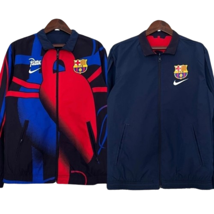 Barcelona Club 2023-24 Co Branded Double Sided Windbreaker