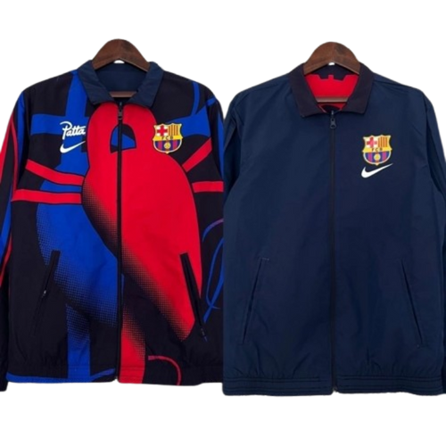 Barcelona Club 2023-24 Co Branded Double Sided Windbreaker