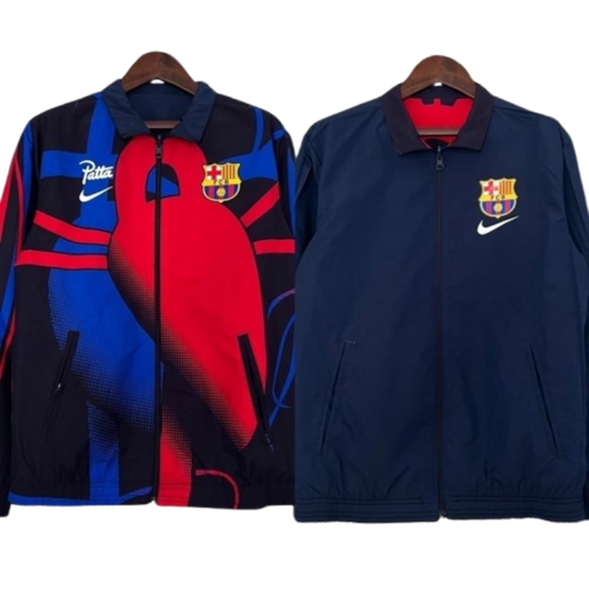 Barcelona Club 2023-24 Co Branded Double Sided Windbreaker