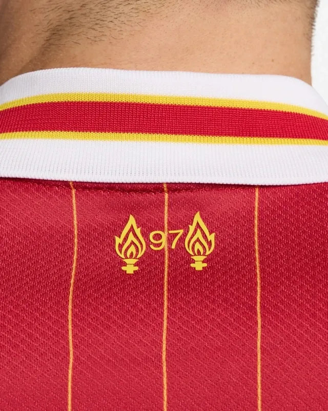 Liverpool Shirt Home Stadium Jersey - CHAMPIONS 24/25 &amp; Gold Trophy