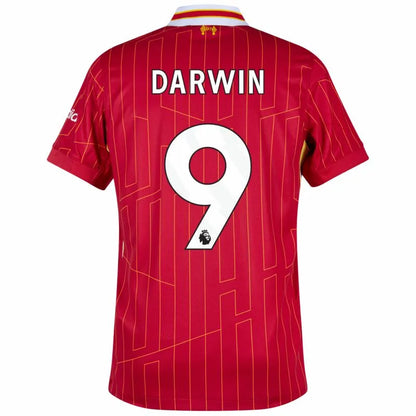 Liverpool Home Darwin 9 Shirt 2024-2025 (Premier League) Size S-4XL