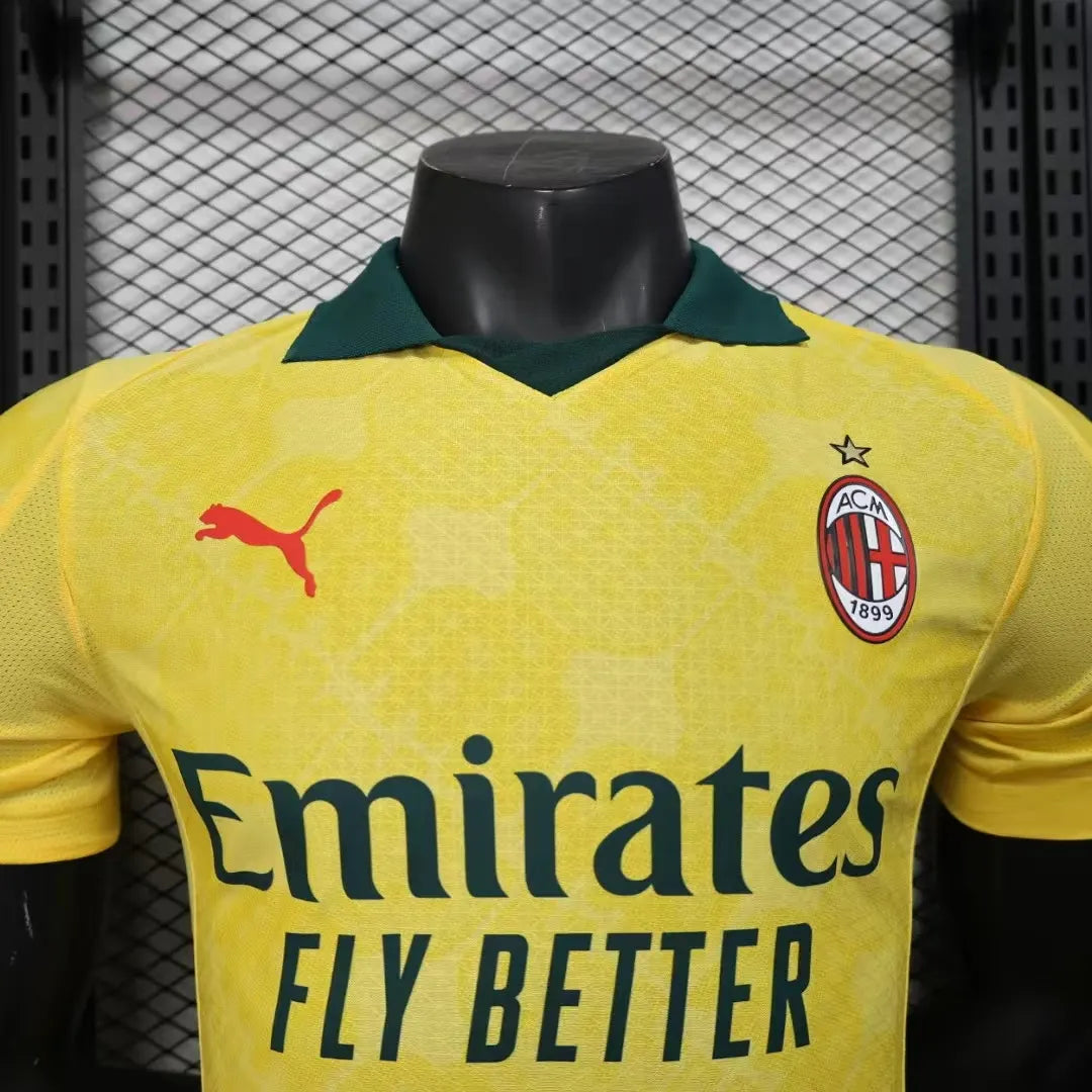Player Version 25-26 AC Milan Third Yellow Jersey