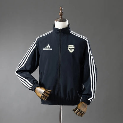 Arsenal Reversible Jacket Windbreaker - Black