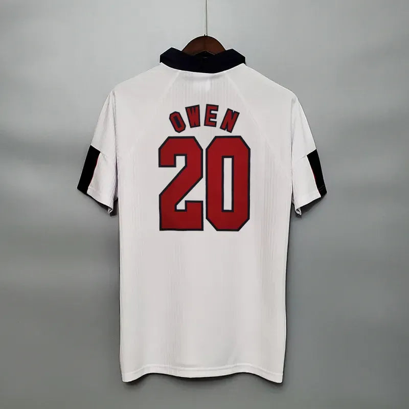 1998 England World Cup Home Retro Jersey
