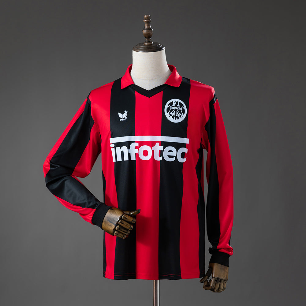 Frankfurt 83-84 Home Retro Long Sleeve Jersey