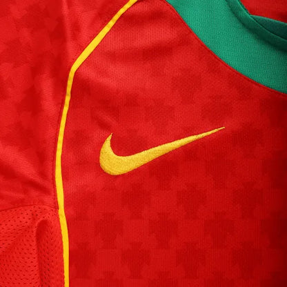 Portugal Euro Cup 2004 Retro Jersey Home