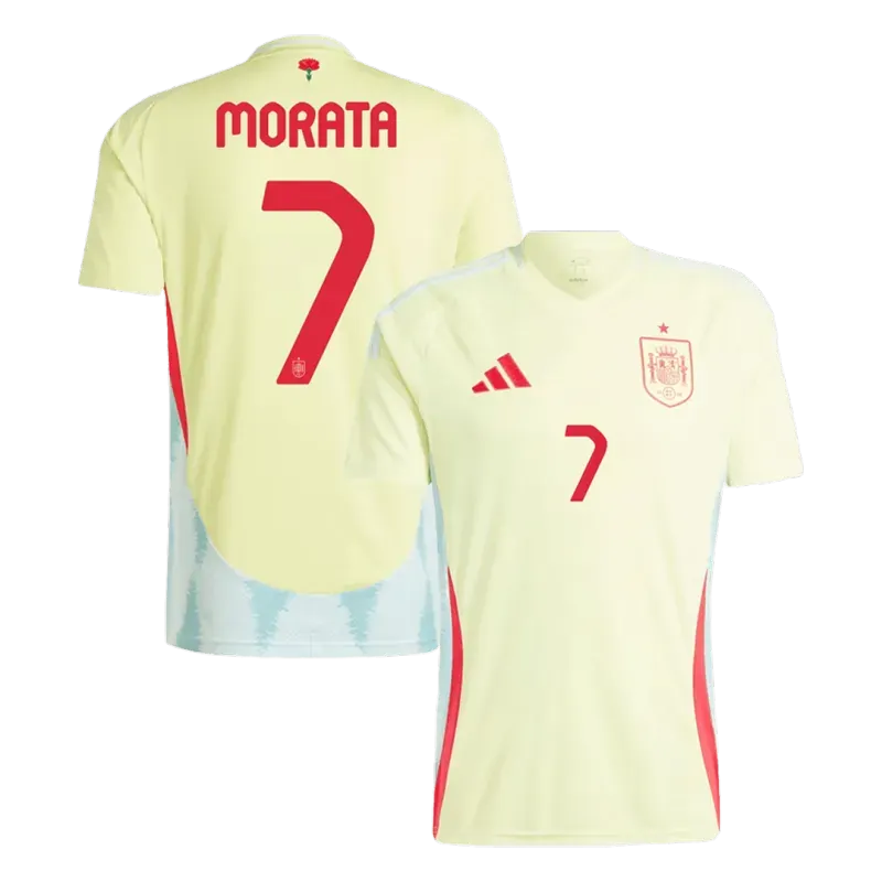 2024 Euro Nation Spain Away Jersey RODRIGO #16 LAMINE YAMAL #19 MORATA #7