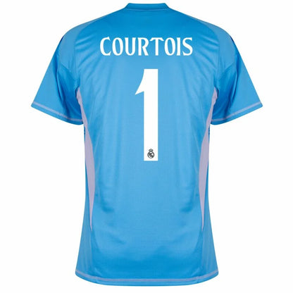 Real Madrid Home GK Courtois 1 Shirt 2024-2025 Size：S-4XL