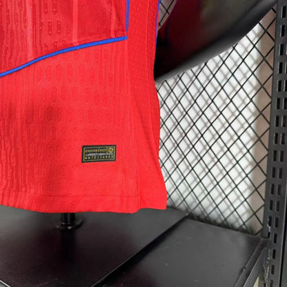 Player Version 25-26 PSG Third Red Jersey