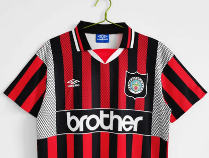 Manchester City 1994/96 Retro Jersey Away