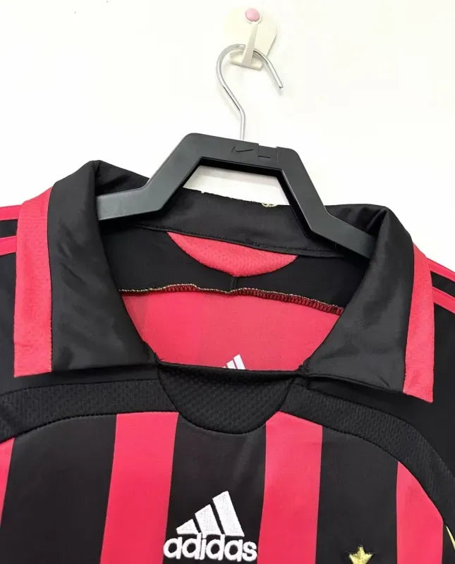 2006-07 AC Milan Ronaldo #99 Maldini #3 Kakà #22 Retro Jersey Home Replica