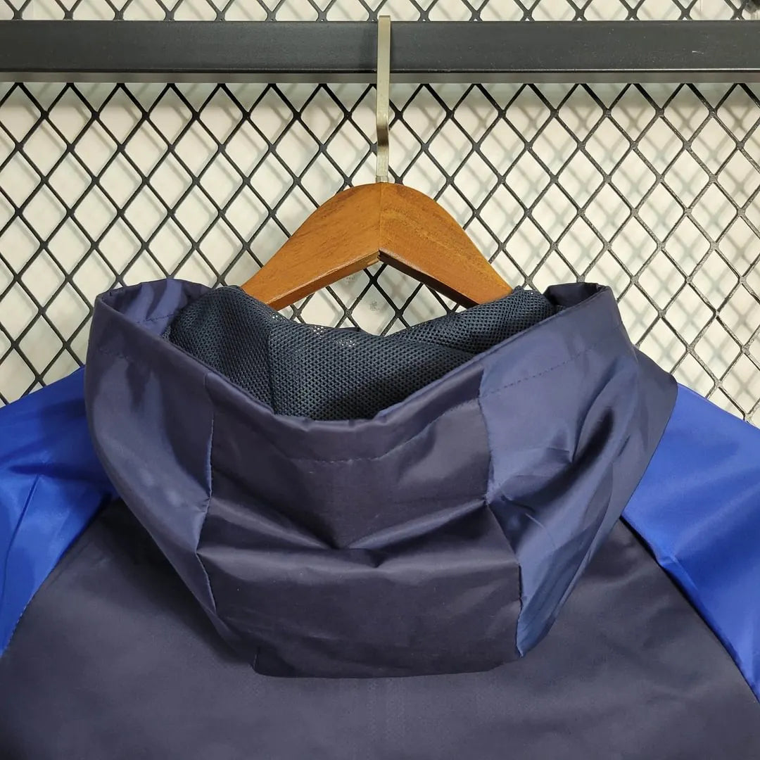 2023/2024 Real Madrid Windbreaker Blue Football Shirt