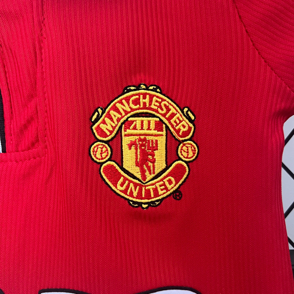 Manchester United 98-99 Home Retro Kid Kits Children Sets Jerseys