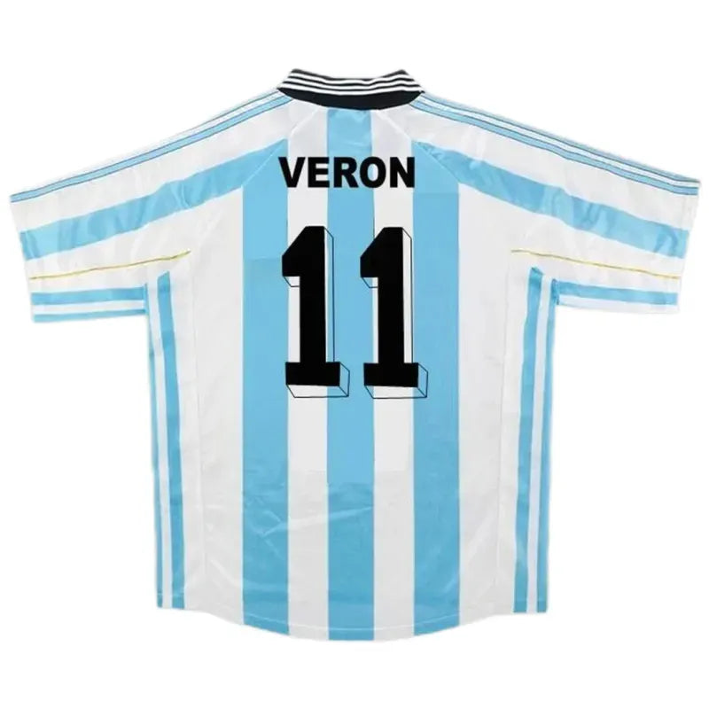 Argentina World Cup 1998 Retro Jersey Home