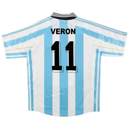 Argentina World Cup 1998 Retro Jersey Home