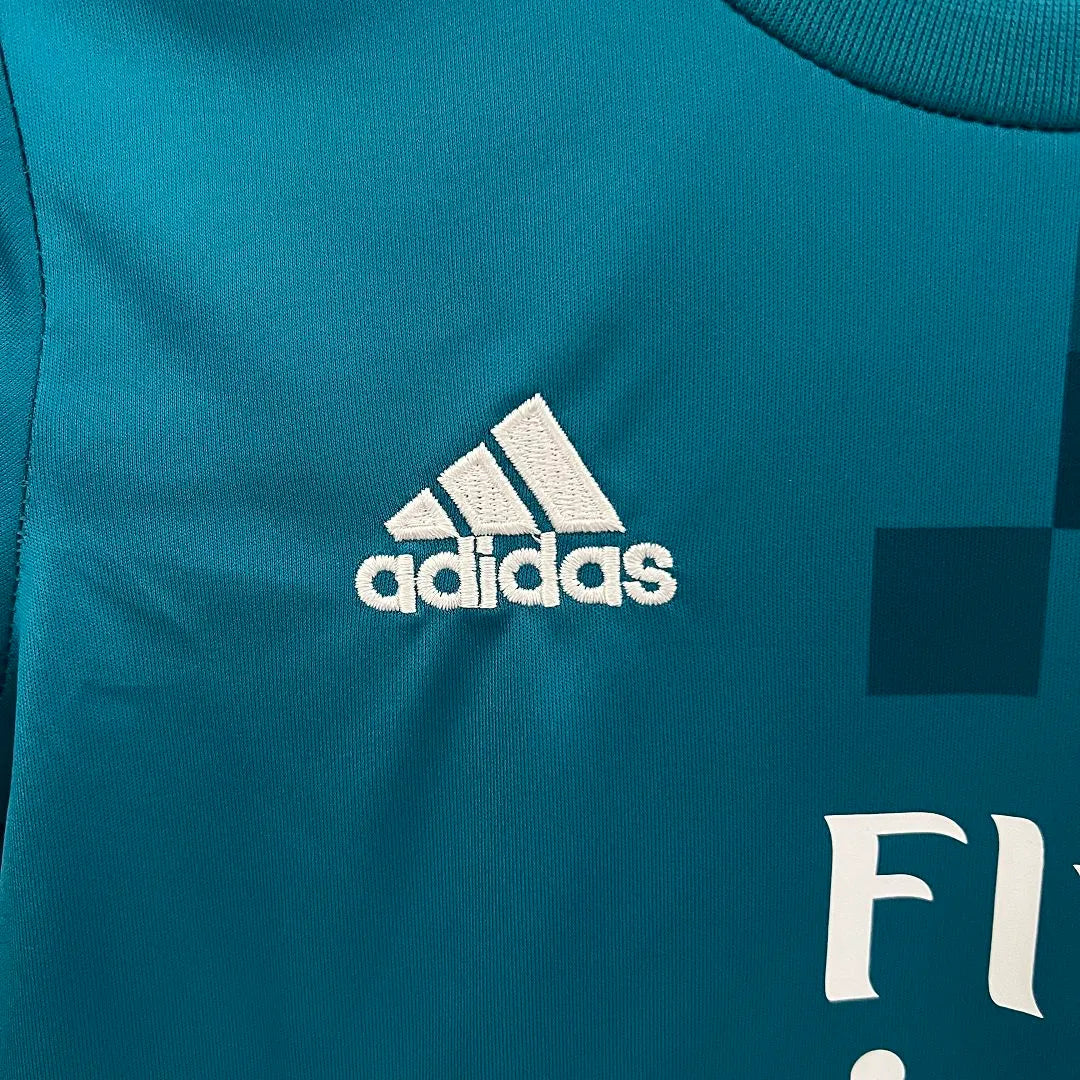 Real Madrid 17-18 Third Away Retro Kids Kit Soccer Jersey