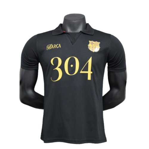 Barcelona Lamin Yamal commemorative black 304 POLO Shirt 24-25