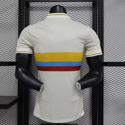 2024-25 Colombia Nation Jacquard 100th Anniversary Edition Player Version Football Jersey Soccer Shirt
