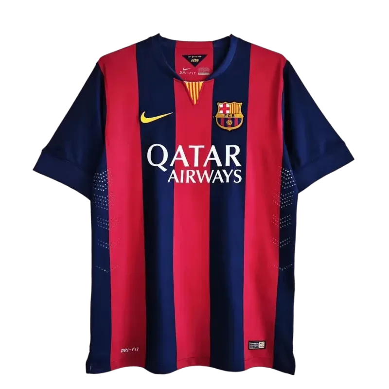 Barcelona Messi #10 Retro Jersey Home 2014-15