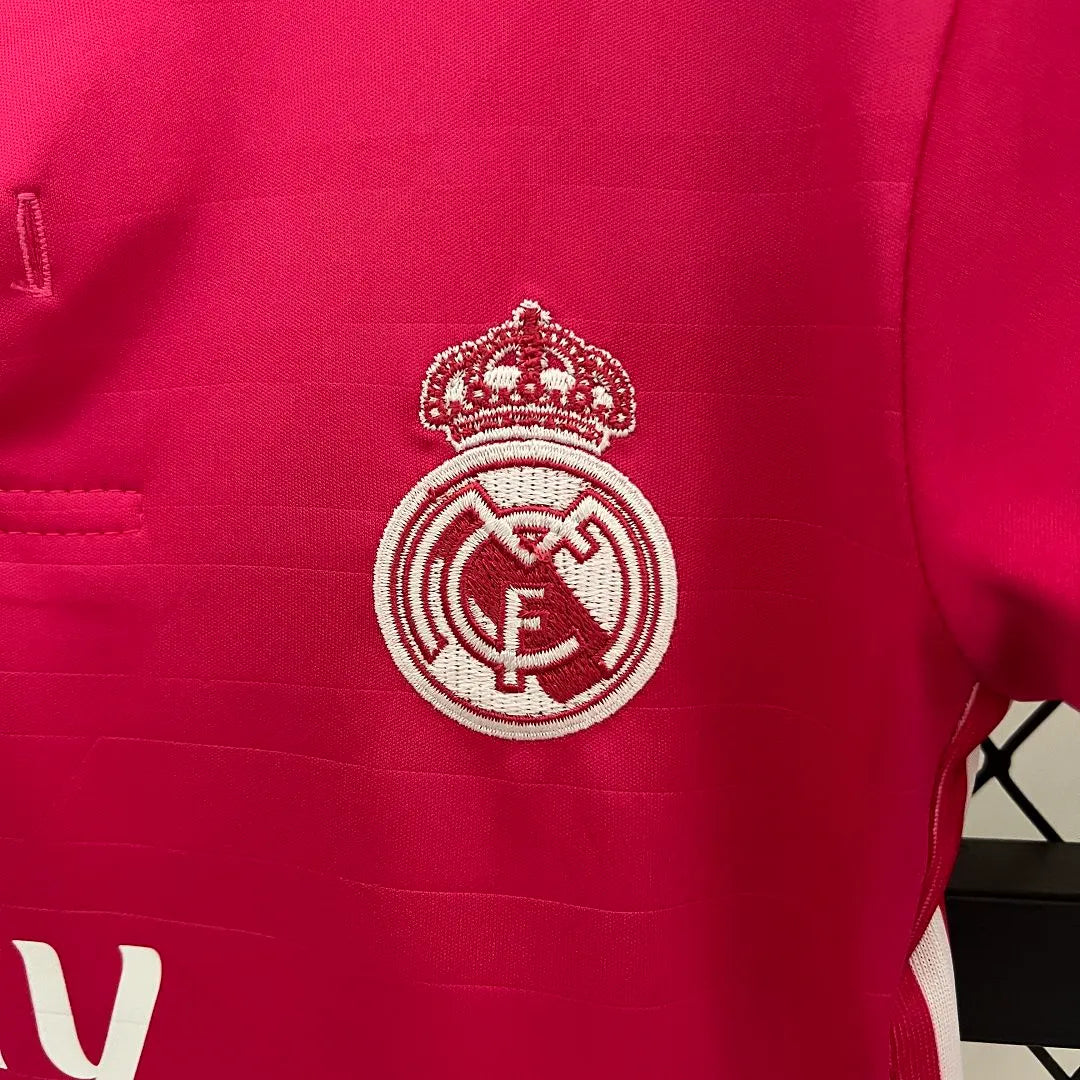 Real Madrid 14-15 Away Retro Kids Kits Vintage Children Sets Football Jersey