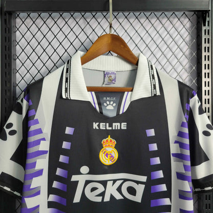 97-98 Real Madrid Third Retro Soccer Jersey
