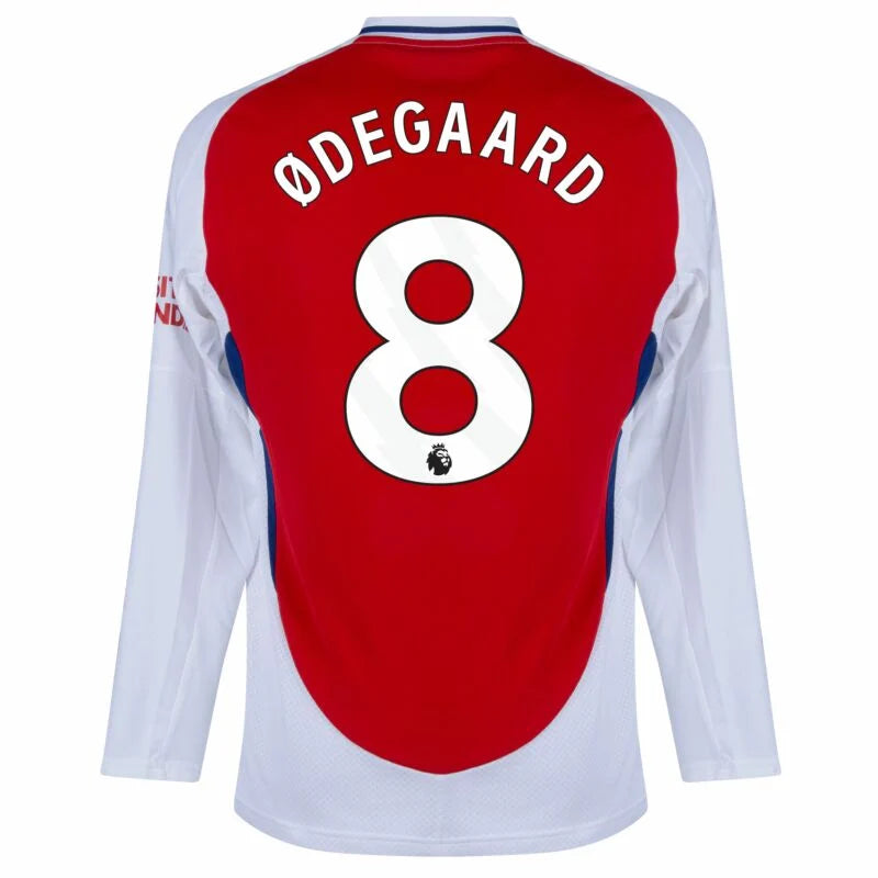 Arsenal Home Long sleeves Ødegaard 8 Shirt 2024-2025 Size：S-4XL