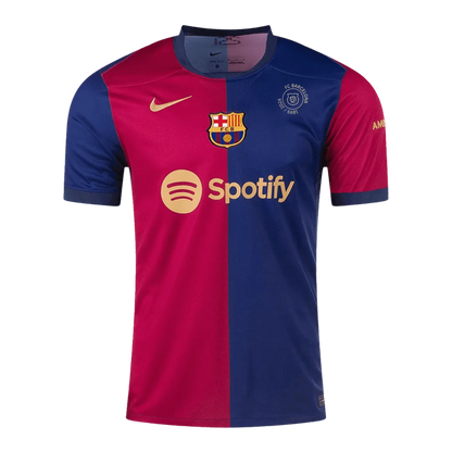 Barcelona Jersey Custom Soccer Jersey Home 2024-25 - 125th Anniversary