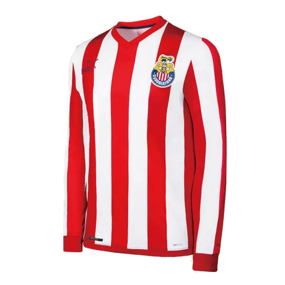 Chivas Guadalajara Soccer Jersey Home Long Sleeve Retro