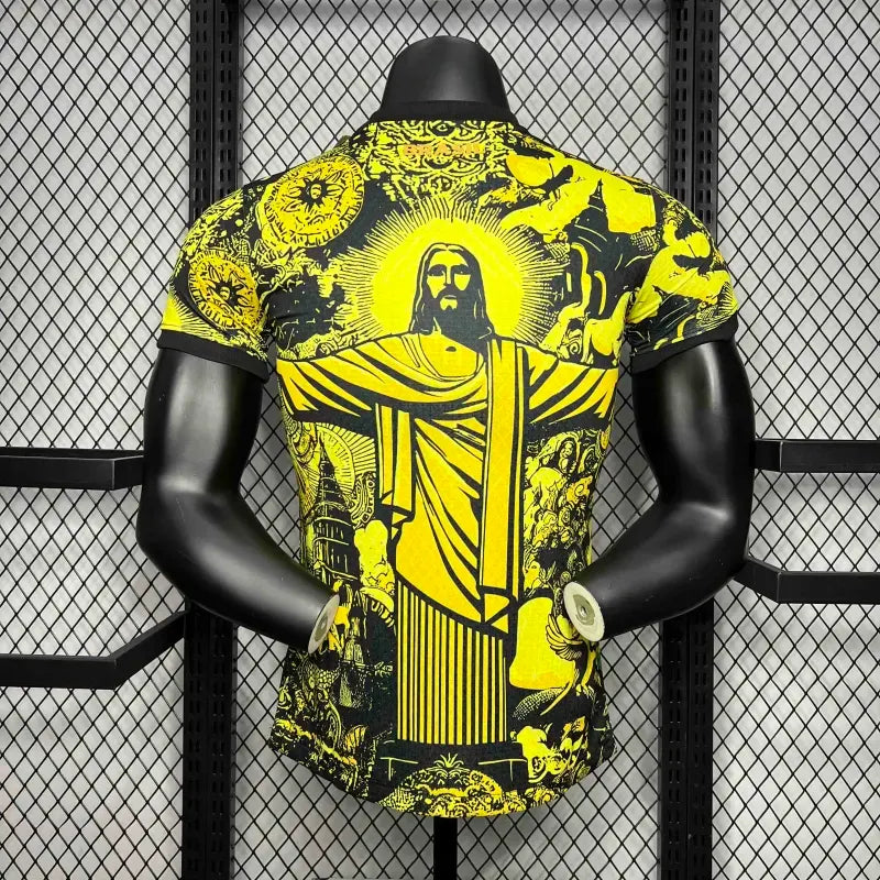 2024 Brazil Christ the Redeemer Special Kit Player Version Shirt Football