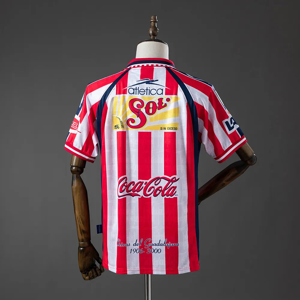 Chivas Guadalajara 99-00 Home Retro Jersey
