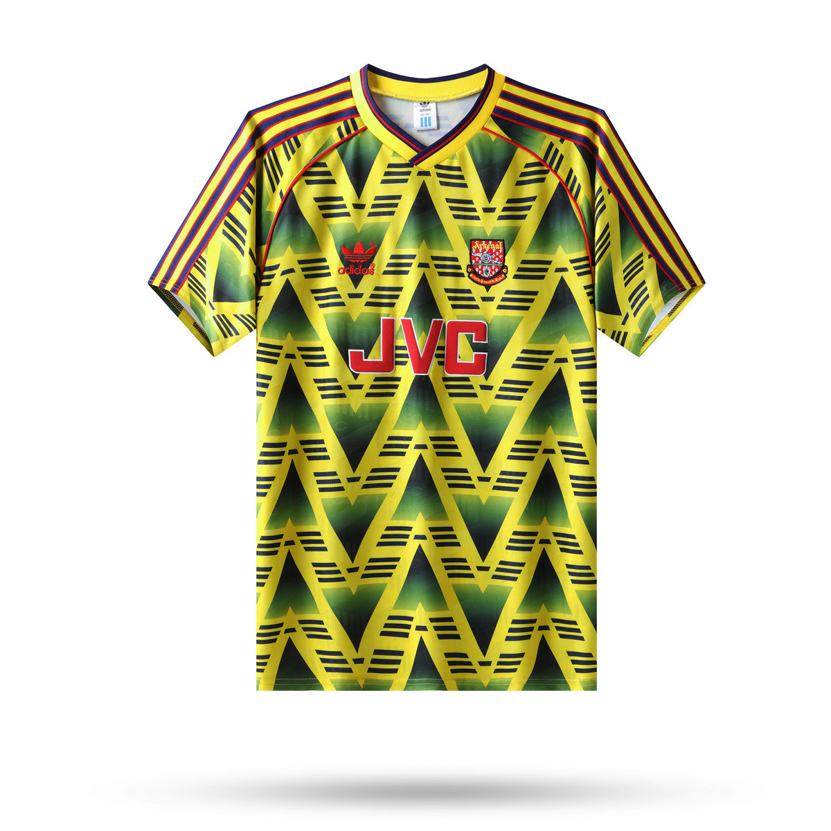 Arsenal Retro 91-93 Away Football Yellow Shirt