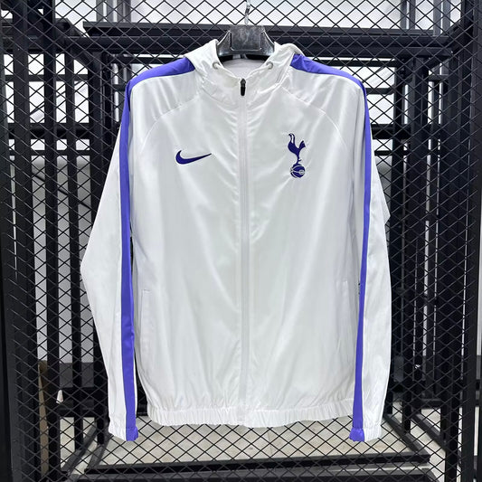 2025/2026 Tottenham Hotspur White Windbreaker Football Shirt