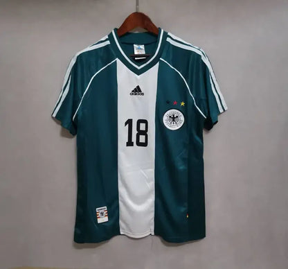 Germany 1998 Retro Jersey Away World Cup
