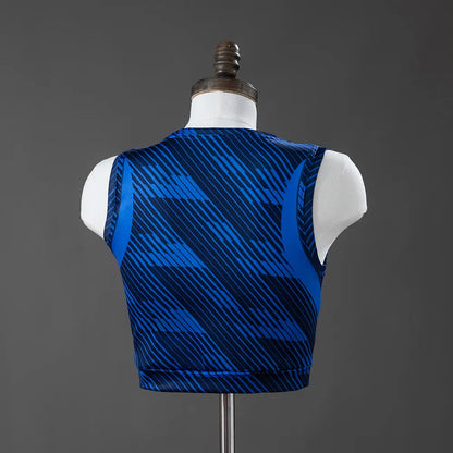 France 2026 Home Women's Crop Top Style Vest