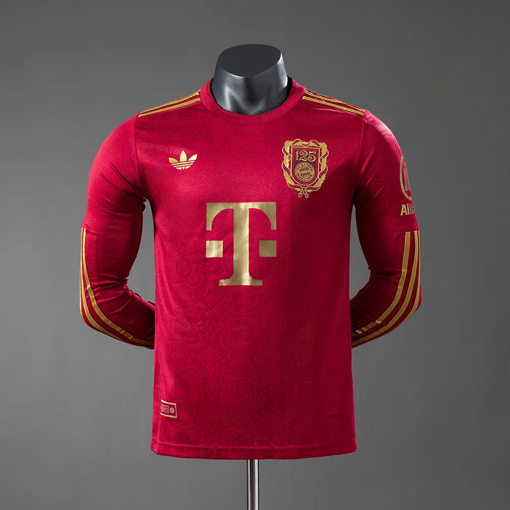 Bayern Munich 25-26 125th Anniversary Long-sleeved Player Version