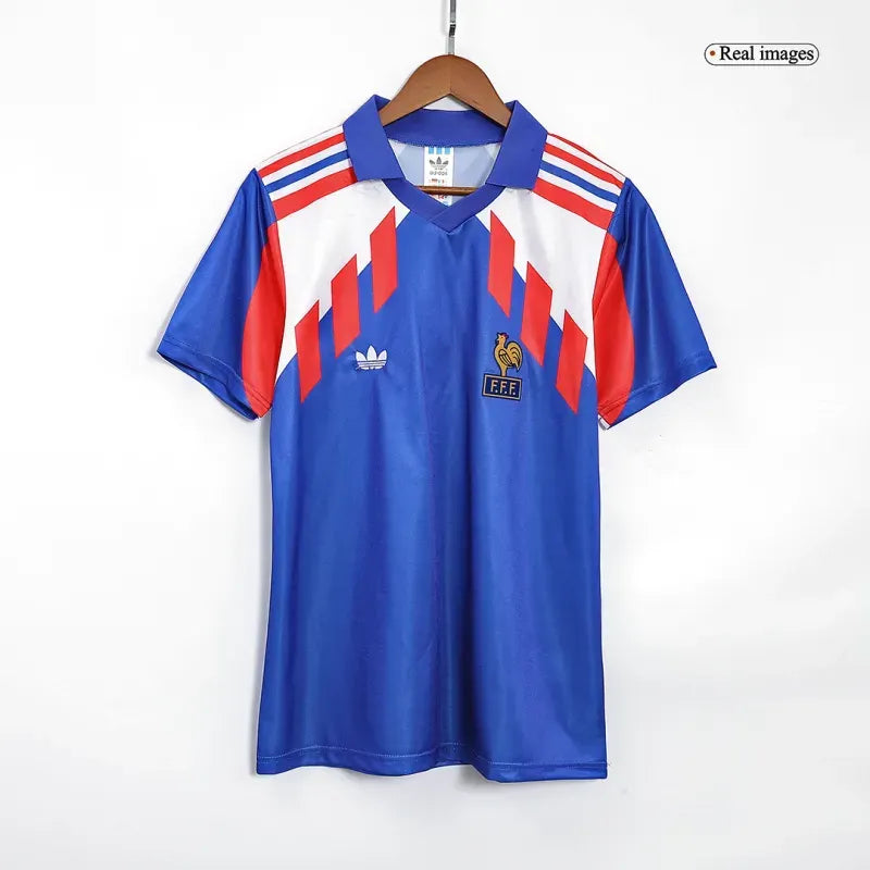 France World Cup 1990 Retro Jersey Home