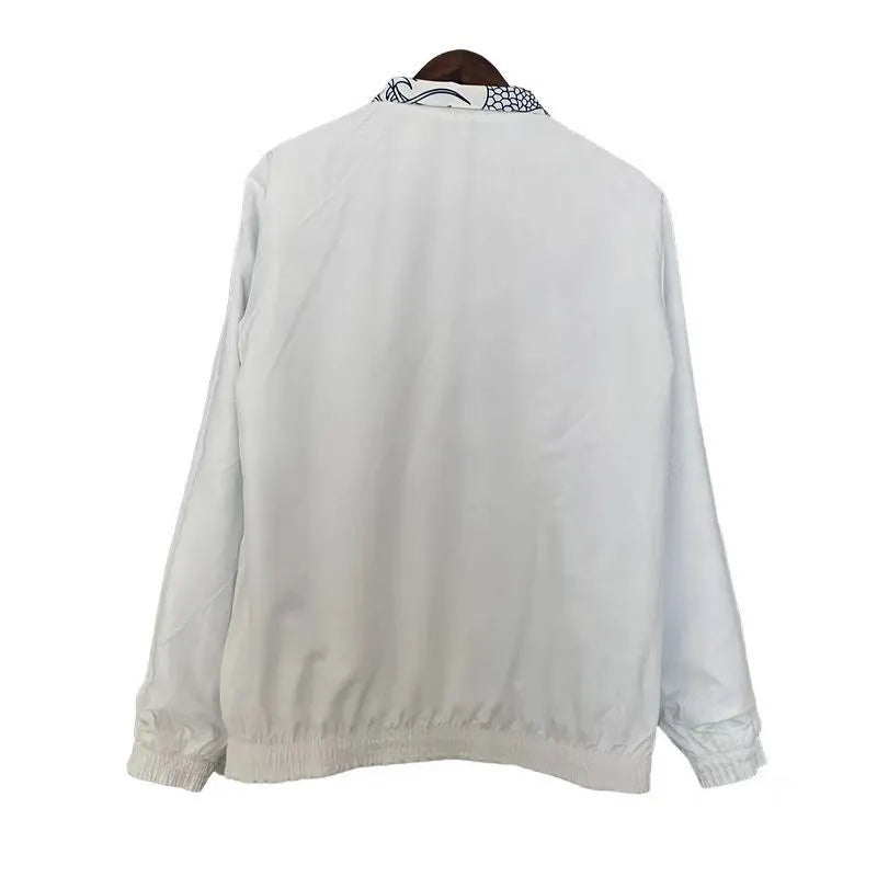 Real Madrid Double Sided Windbreaker White Jacket 2024