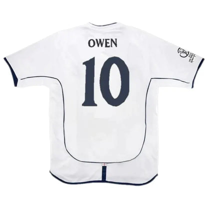 England World Cup 2002 Retro Soccer Jersey Home