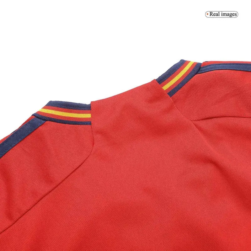 2022 Spain Nation Homw Soccer Jersey Replica World Cup