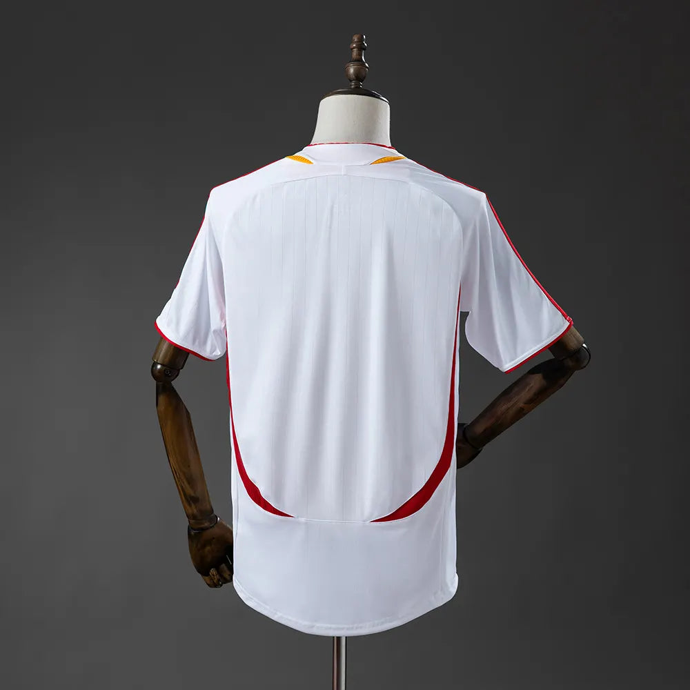 Retro 2006 Spain Away Jersey