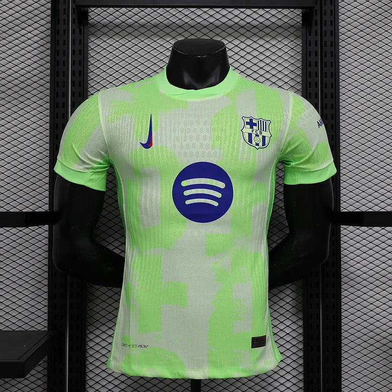 2024-25 Barcelona Third Jersey Without Spofity Text Player Version