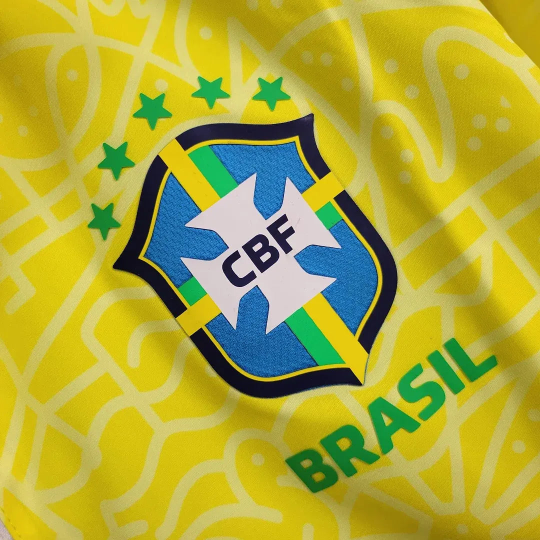 2024 Brazil Reversible Windbreaker Football Shirt