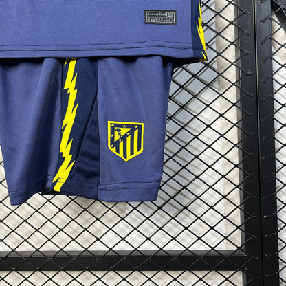 2025-26 Atletico Madrid Away Kids Kit