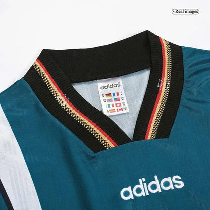 Germany 1996 Retro Jersey Away Euro Cup
