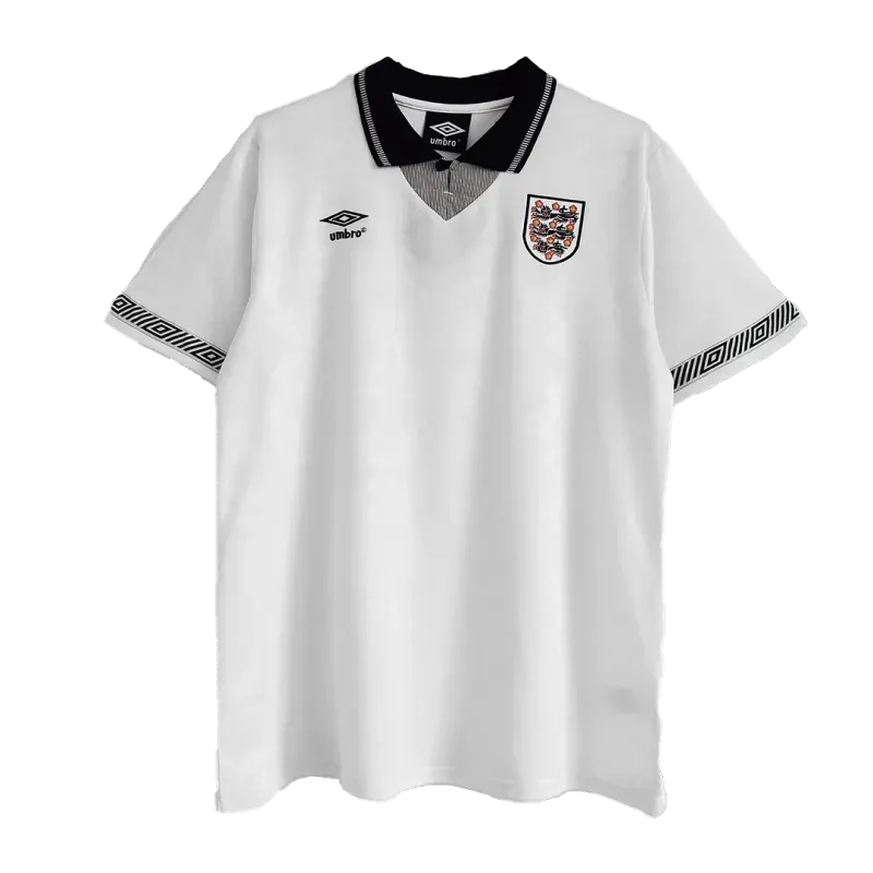 England World Cup 1990 Retro Jersey Home Replica