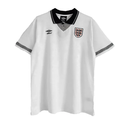 England World Cup 1990 Retro Jersey Home Replica