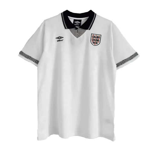 England World Cup 1990 Retro Jersey Home Replica