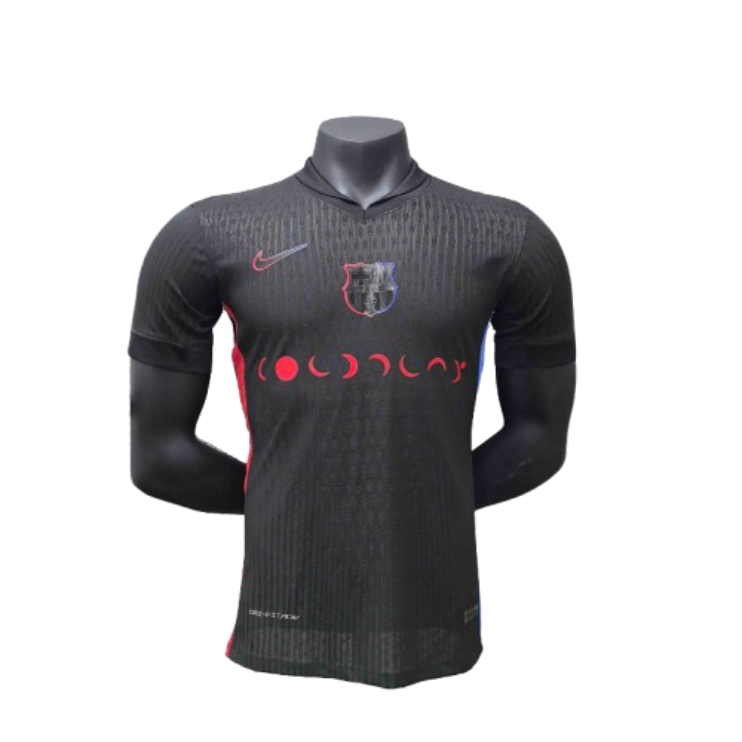 Barcelona x COLDPLAY Away Black Jersey Player Version 2024-25
